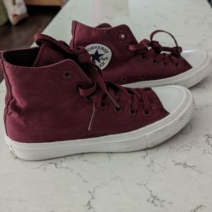 Converse Chuck Taylor II High Tops Maroon